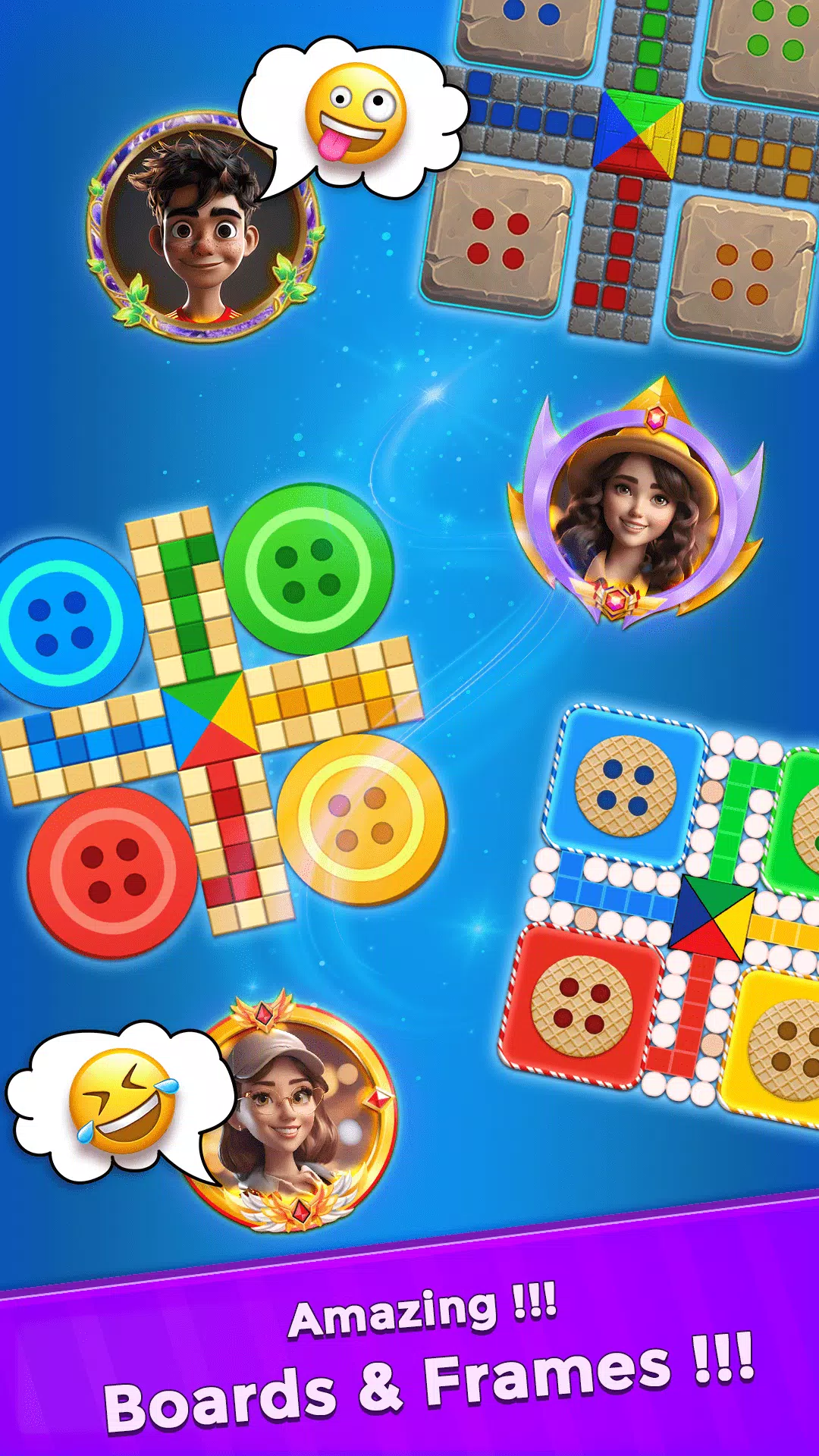 Ludo Speed - Dice Game Fun! ảnh chụp màn hình 1