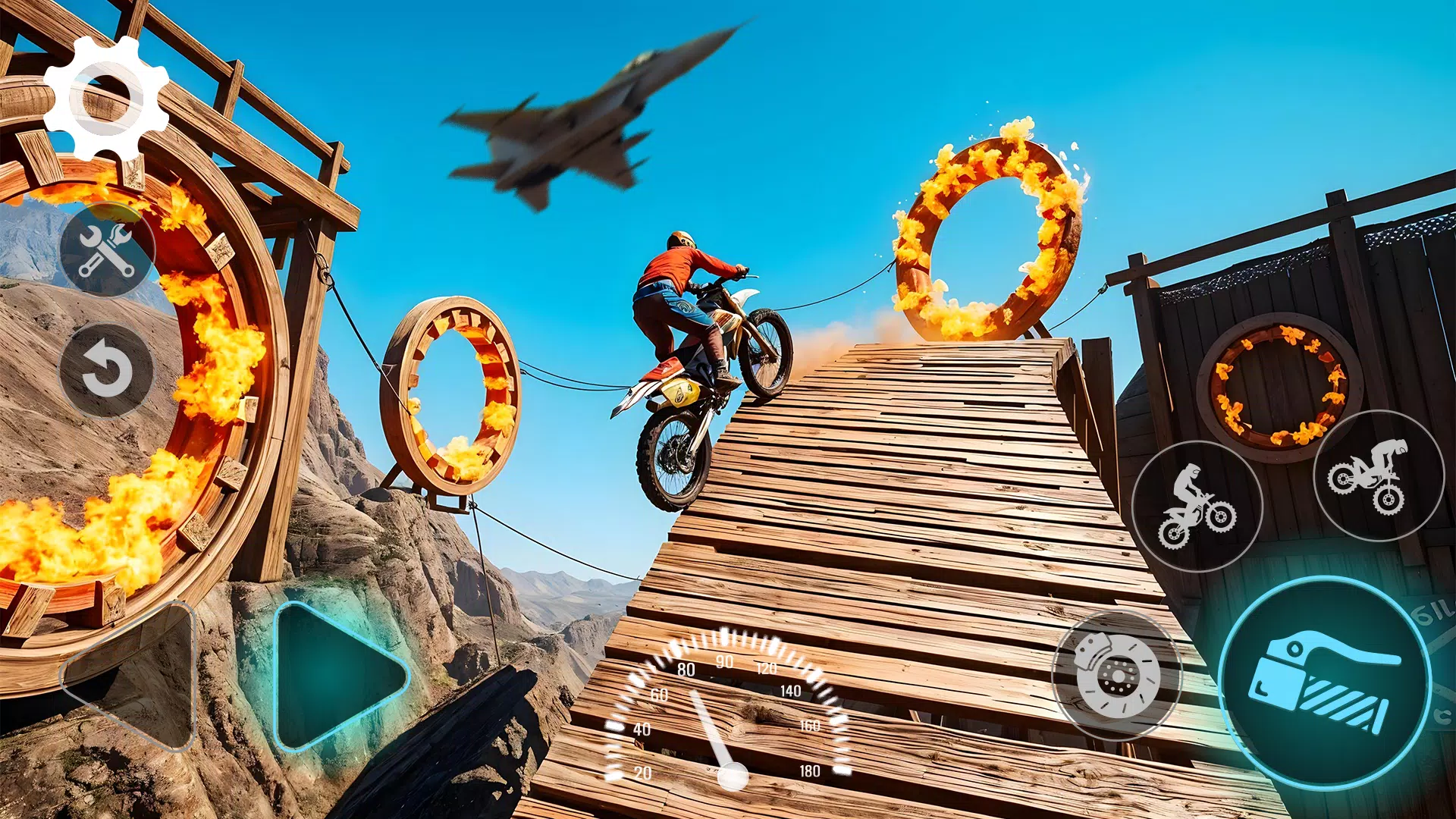 Stunt Bike Racing Challenge 3D ekran görüntüsü 3