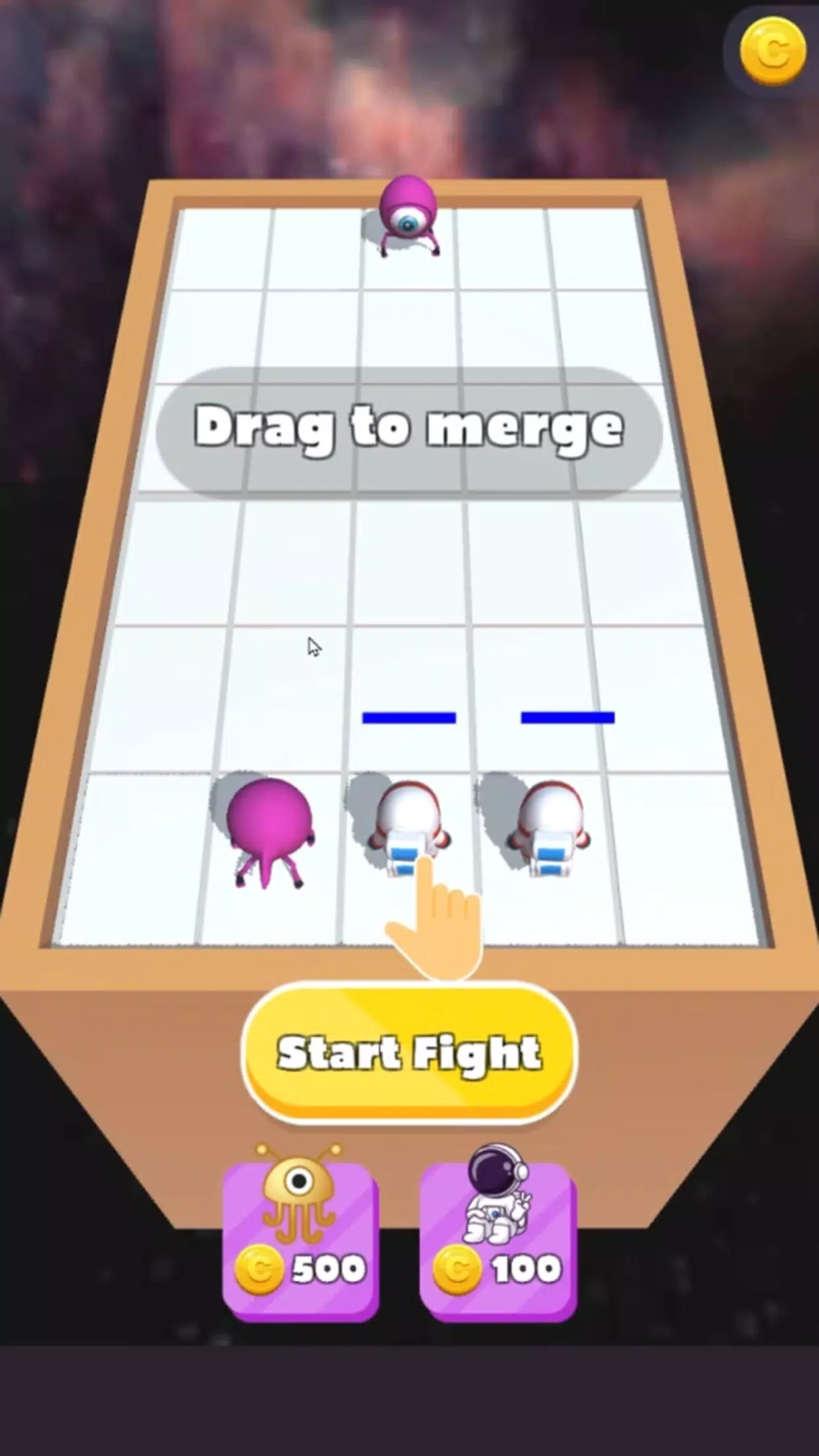 Screenshot Merge Alien Saga 1