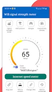 Schermata WiFi analyzer, WiFi speedmeter 2