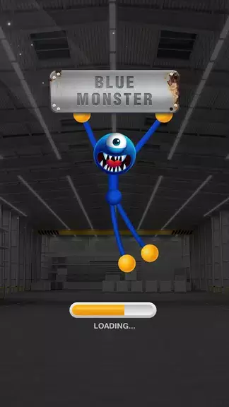 Blue Monster: Stretch Game スクリーンショット 1