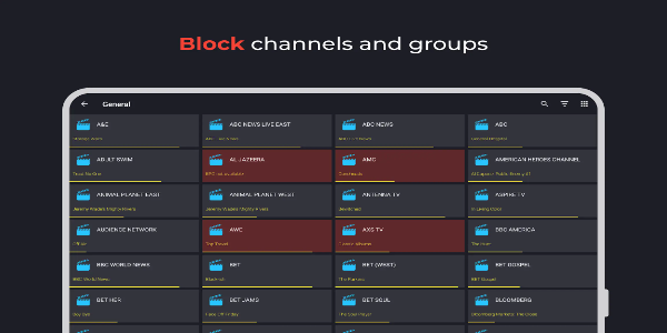 Televizo - IPTV player スクリーンショット 3