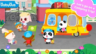 Little Panda’s Camping Trip 스크린 샷 1