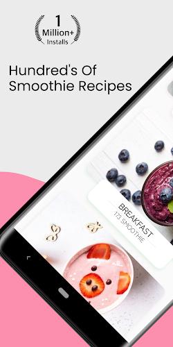 500+ recettes de smoothies Capture d’écran1