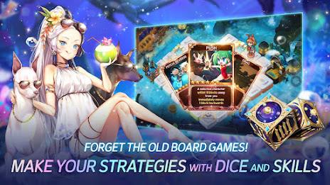 ภาพหน้าจอ Game of Dice: Board&Card&Anime 4