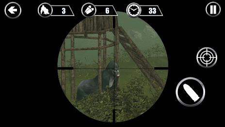 Gorilla Hunter: Hunting games экрана 1