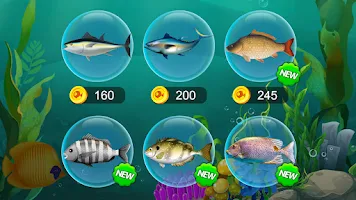 Solitaire Fish World-OceanTrip ekran görüntüsü 4