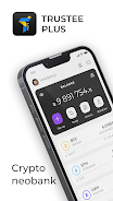 Screenshot Trustee Plus | crypto neobank 1