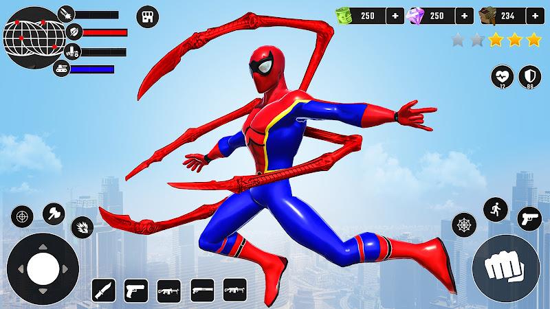 ภาพหน้าจอ Miami Superhero: Spider Games 1