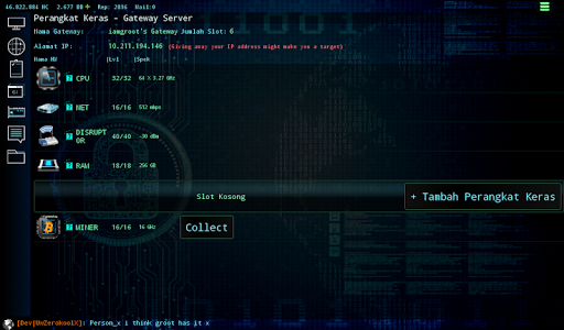 Hackers Online (MMO Simulator) screenshot 3