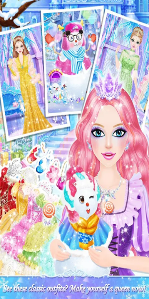 Princess Salon: Frozen Party 스크린 샷 3