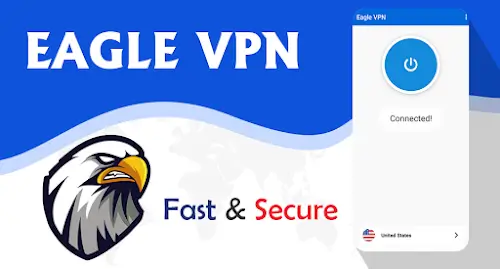 Eagle VPN - Secure & Fast VPN captura de pantalla 1