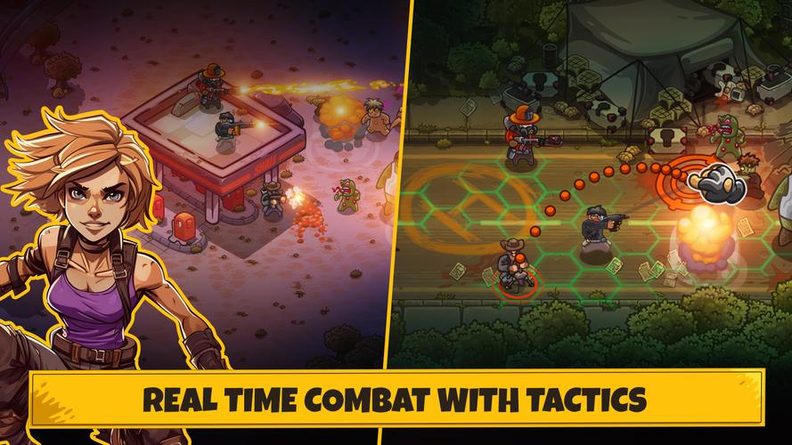 Dead World Heroes: Zombie Rush screenshot 3
