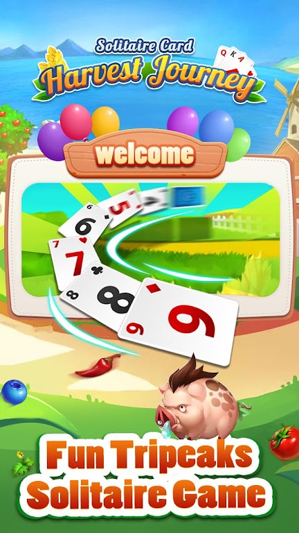 Solitaire Card - Harvest Journey Screenshot 1