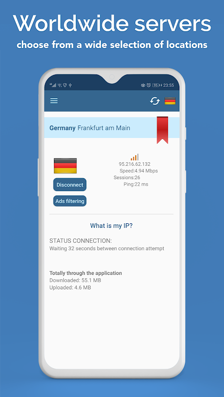 Easy VPN Free - Unlimited Secure VPN Proxy screenshot 3