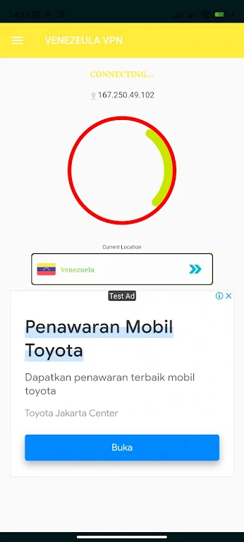 VPN VENEZUELA Capture d’écran1