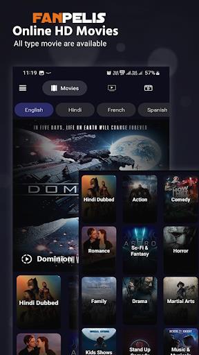 FanPelis: peliculas & series. ကိုဖန်သားပြင်1