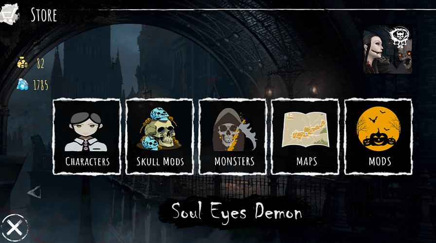 Soul Eyes Demon: Horror Skulls屏幕截圖2