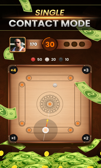 Carrom Cash Screenshot 1