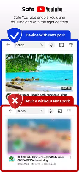 Netspark Real-time filter экрана 2