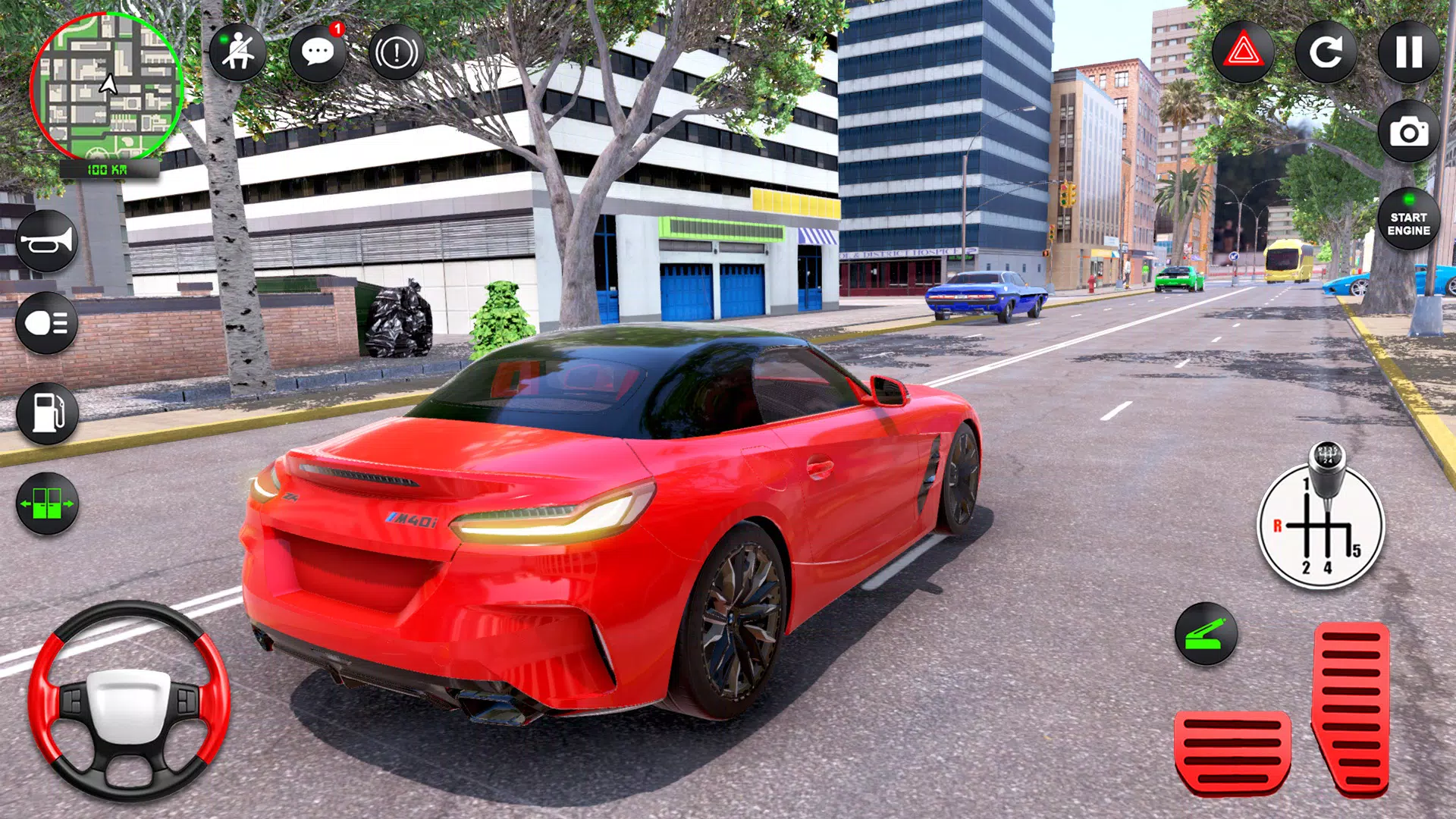 BMW Car Games Simulator 3D ekran görüntüsü 4