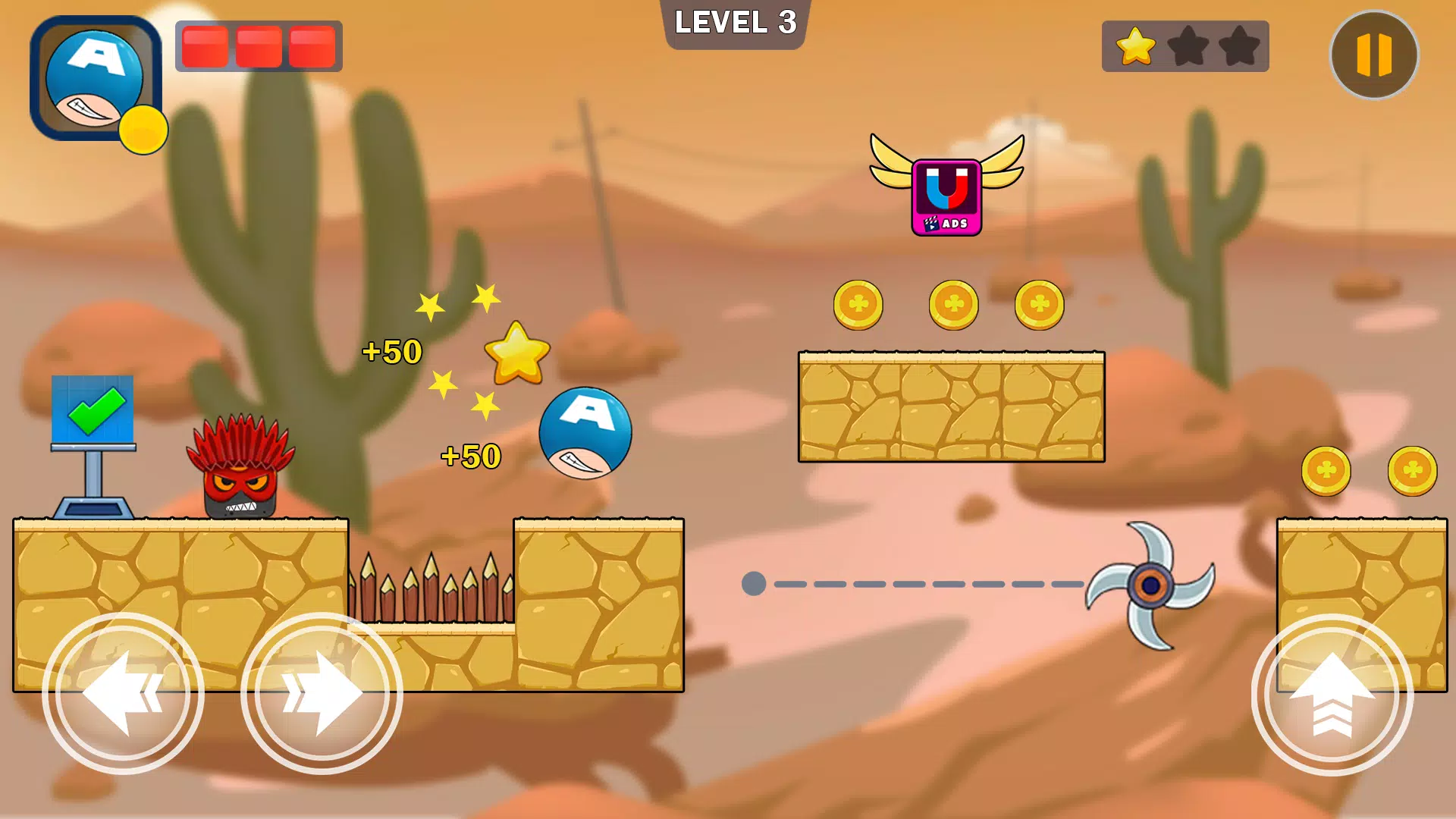 Bounce ball 9 screenshot 4