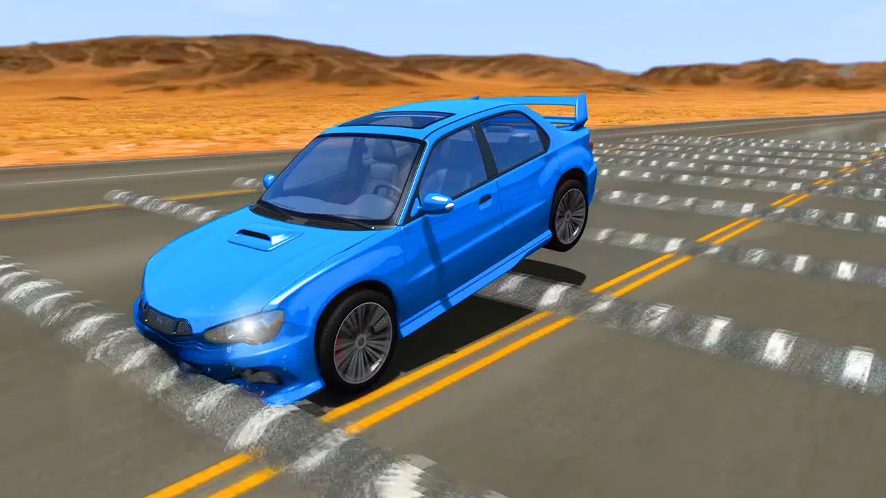 Beam Drive Road Crash 3D Games Capture d’écran2