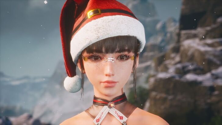 Player completing Stellar Blade holiday content