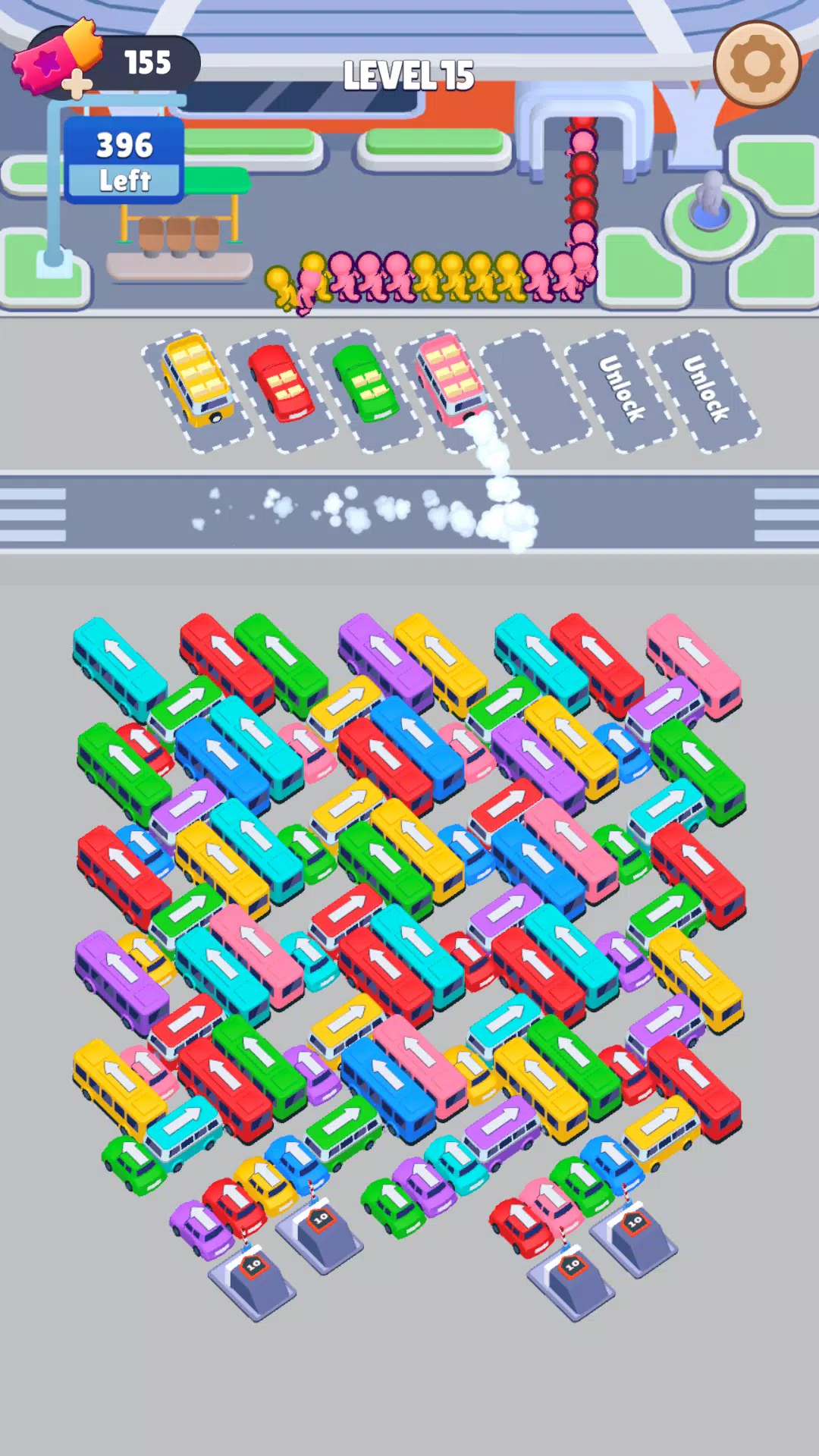 Bus Sort: Car Parking Jamスクリーンショット4