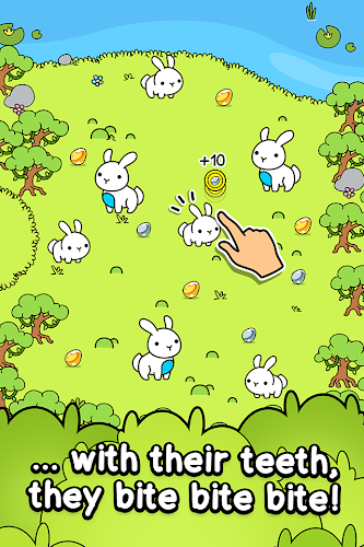 Rabbit Evolution: Merge Bunny ảnh chụp màn hình 2