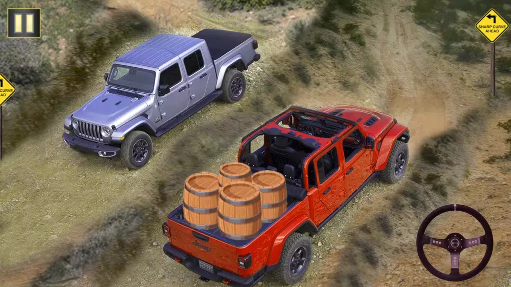 Pickup Truck Game: 4x4 Offroad屏幕截圖4