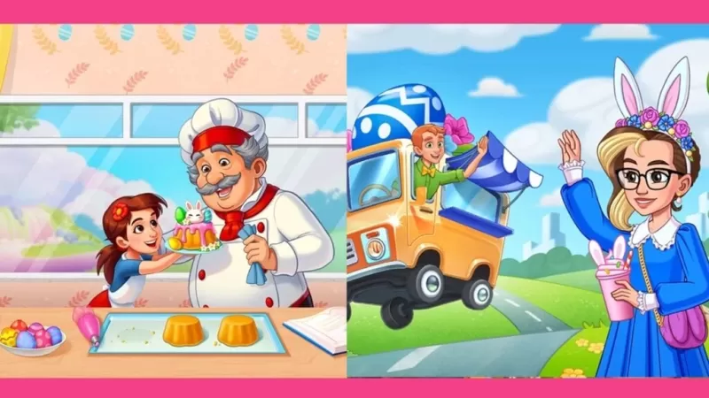 ¡Cocinar diario deja caer una actualización de Pascua con ardillas y camiones de comida!