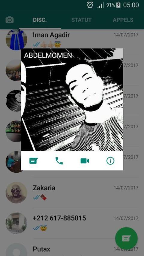 WatsAp Messenger экрана 3