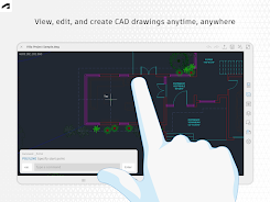 AutoCAD - DWG 편집기 스크린 샷 1