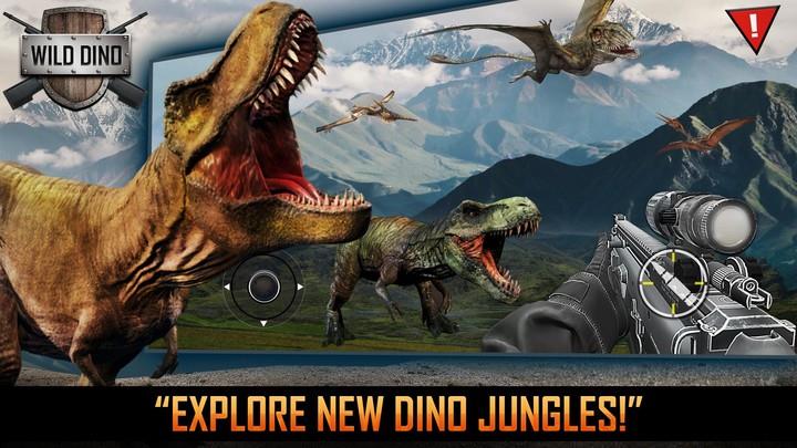 Real Dinosaur Shooting Games Скриншот 2