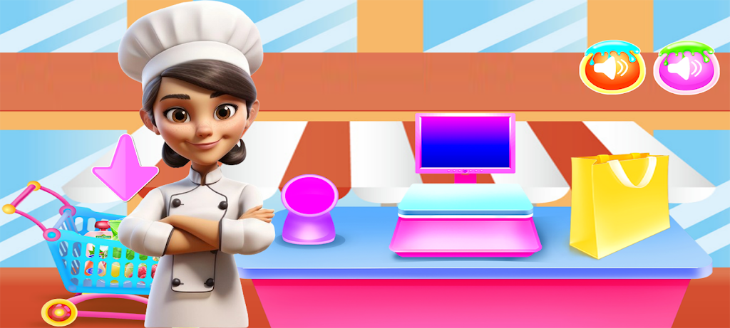 Screenshot cooking game dessert maker 2