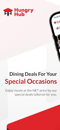 Hungry Hub - Dining Offer App Schermafbeelding 1