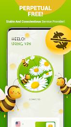 Spring VPN : Fast&Guard captura de pantalla 1