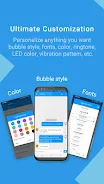 Handcent Next SMS messenger ảnh chụp màn hình 1