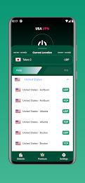 USA VPN - Safer VPN 스크린 샷 4