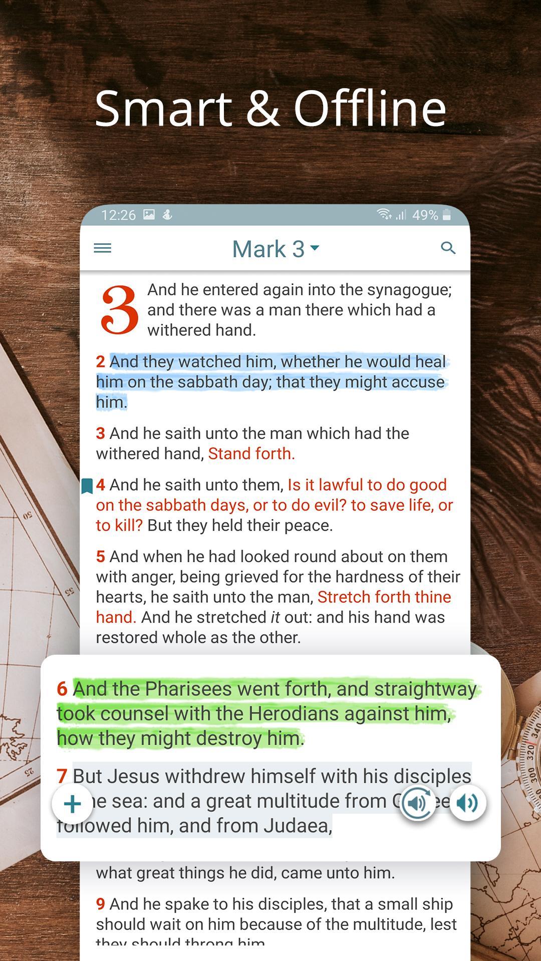 Screenshot Holy Bible, New Testament 1