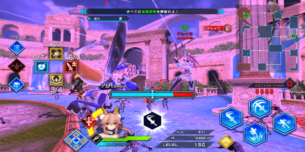 Screenshot Fate/EXTELLA LINK 3