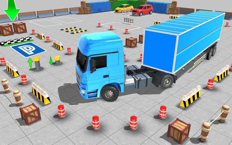 Real Euro Truck Parking Games স্ক্রিনশট 3