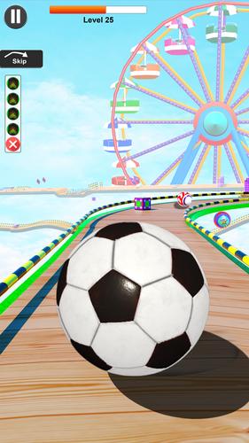 Sky Rolling Ball Master 3D captura de pantalla 3