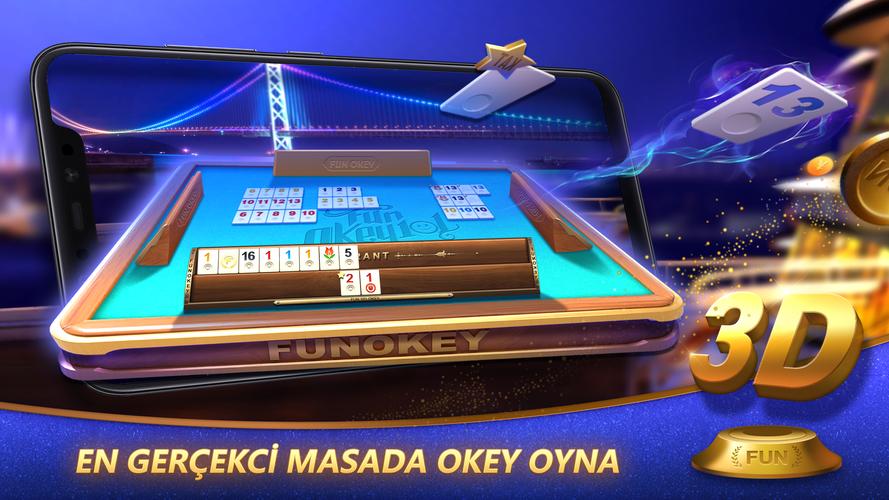 Fun 101 Okey® 스크린 샷 2
