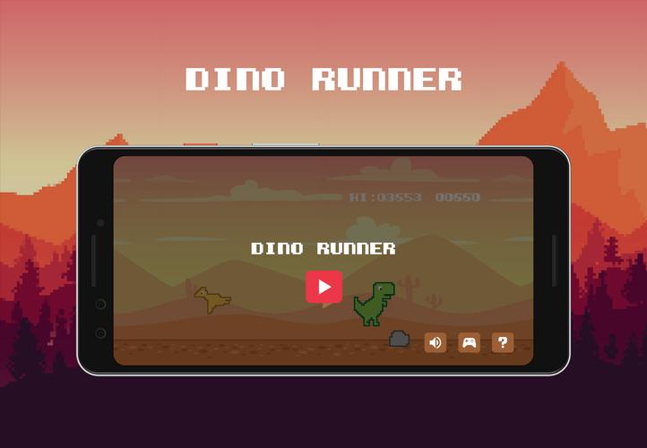 Dino - desert runner屏幕截圖1
