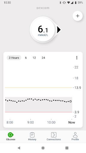 Dexcom G7 экрана 1