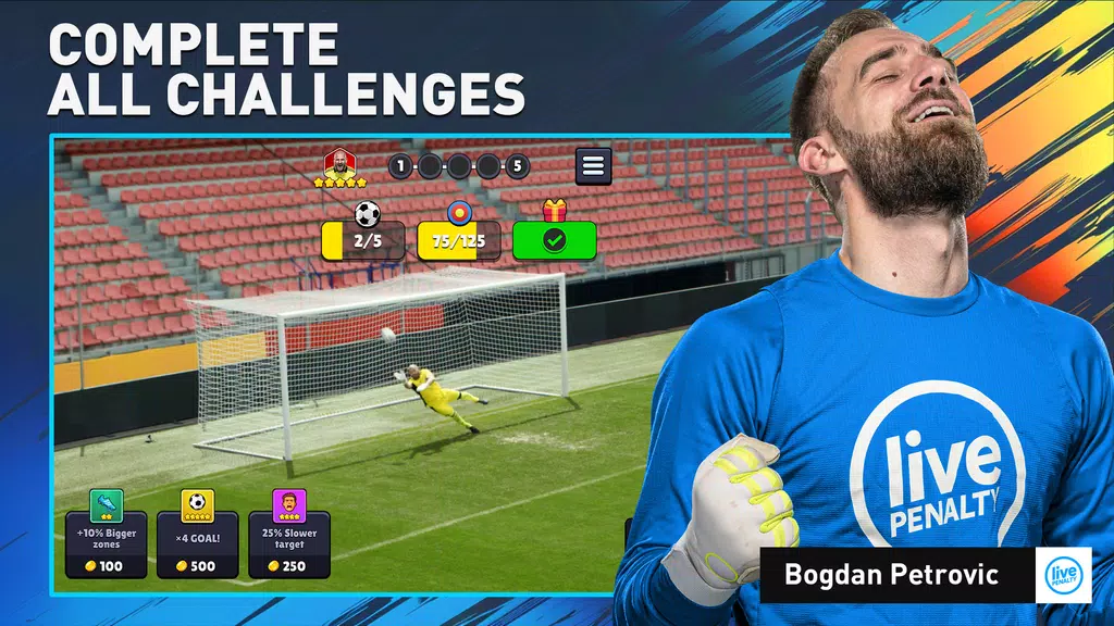Soccer Penalty: Live Goalie屏幕截圖3