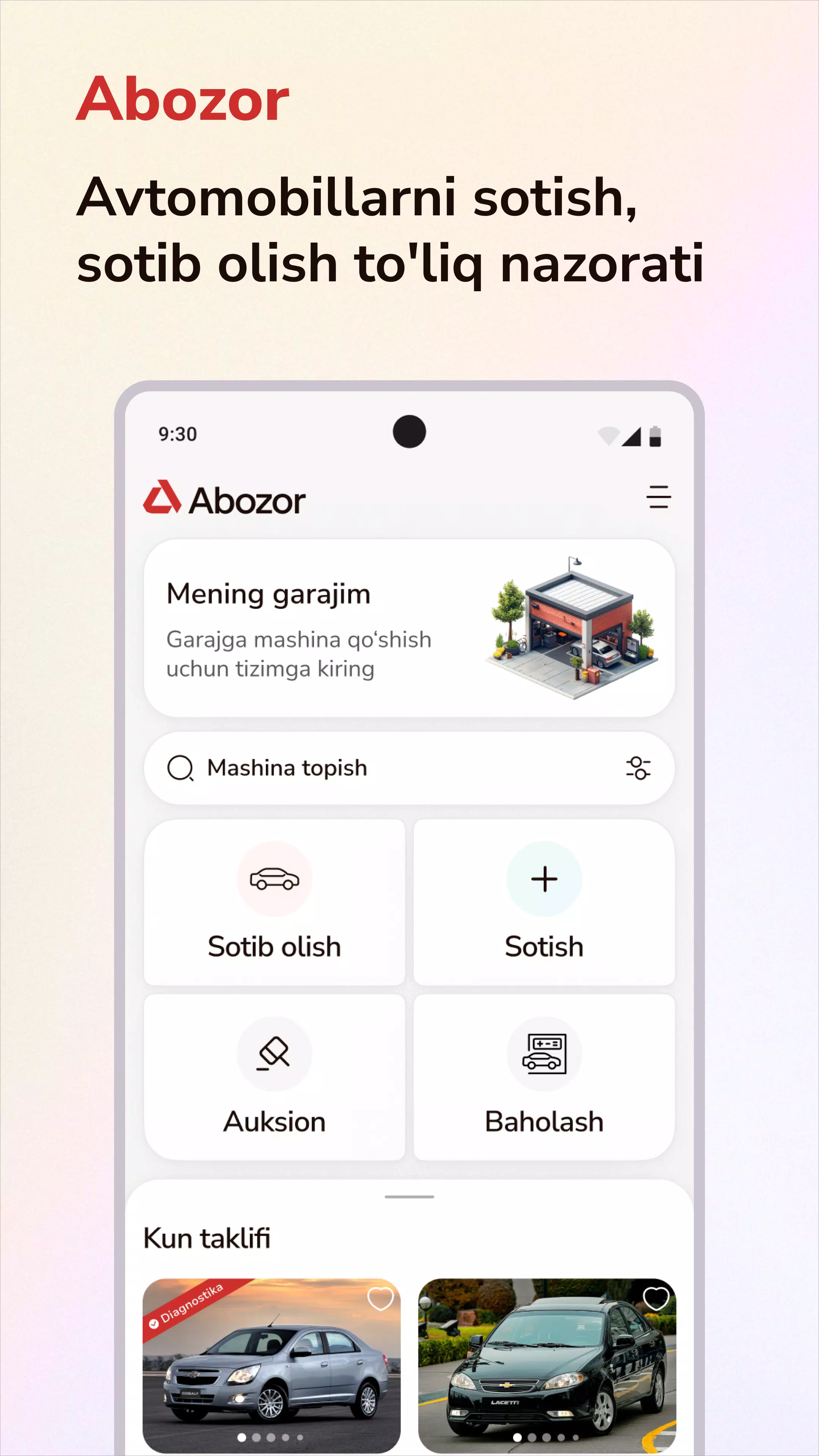 Abozor Screenshot 1