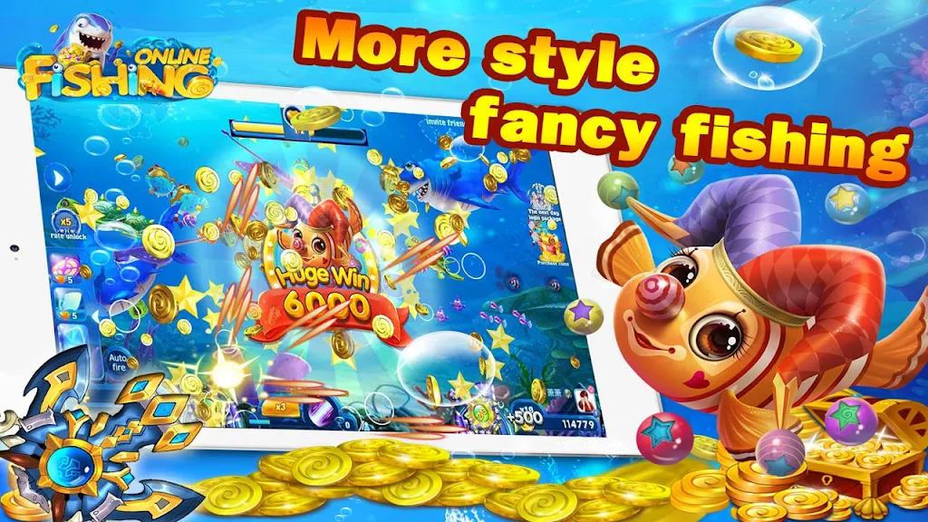 Fishing Online: Classic fish machine, free game屏幕截圖3